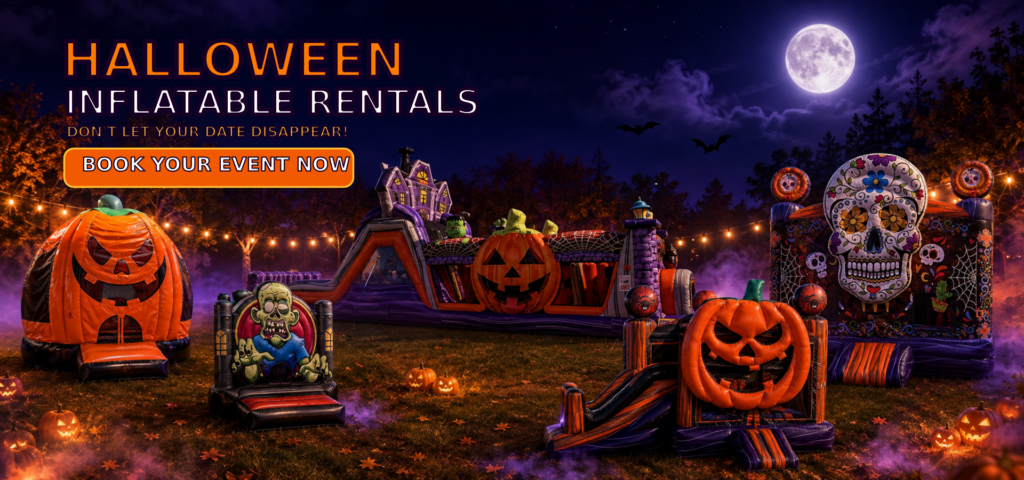 kids party orange county anaheim halloween bounce house rentals