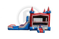 Large Patriot DL Combo Bounce House