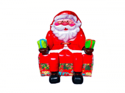 Inflatable Holiday Santa Chair