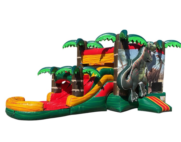 (Large) Dinosaur Combo Waterslide  #210