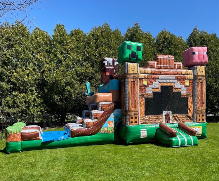 (Large) Pixel Combo Bounce (Waterslide) #213
