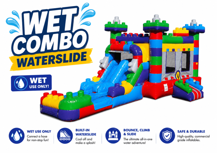 Combo Waterslide Combo Waterslide